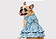 Vestido Pet Gaby Moda Pet Glamour Jeans para Cães - Saldão - Imagem 2