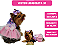 Vestido para Cachorro Borboleta 3D Gaby Moda Pet - Imagem 2