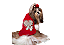 Roupa Moletom Pet Love Vermelho Gaby Moda Pet - Imagem 1