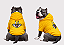 Blusão Moletom com Capuz para Cachorro American Bully Personagem Amarelo Gaby Moda Pet - Imagem 2