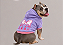 Blusão para Cachorro Moletom com Capuz Personagem Lilas Gaby Moda Pet - Imagem 1