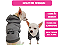 Blusão Moletom com Capuz para Cachorro California Cinza Gaby Moda Pet - Imagem 2