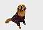 Blusão Soft com Capuz para Cães Xadrez Rosa Gaby Moda Pet - Imagem 3