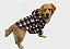 Blusão Soft com Capuz para Cães Xadrez Verde Gaby Moda Pet - Imagem 2