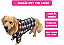 Blusão Soft com Capuz para Cães Xadrez Verde Gaby Moda Pet - Imagem 4