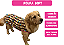 Roupa para Cachorro Cães Inverno Soft Colors Rosa Gaby Moda Pet - Imagem 3