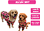 Blusão Soft com Capuz para Cães  Rosa Gaby Moda Pet - Imagem 2
