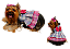 Vestido Pet Gaby Moda Pet Luxo Xadreizinho para Cães - Imagem 1
