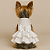 Vestido Pet Personalizada Daminha  Gaby Moda Pet - Imagem 3