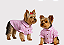 Camisa Pet Alfaiataria Listras Rosa Premium Gaby Moda Pet - Imagem 2