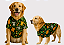 Camisa Pet Alfaiataria Floresta Premium Gaby Moda Pet Golden Retrivier - Imagem 1