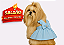 Vestido Pet Alfaiataria Colors Candy Azul para Cachorro Gaby Moda Pet - Saldão - Imagem 1