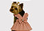 Vestido Pet Alfaiataria Colors Candy Rose para Cachorro Gaby Moda Pet - Imagem 1