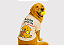 CAMISETA PET VERÃO BOLINHA E PELUCIA BRANCA GOLDEN RETRIVIER - Imagem 1