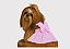 Vestido Pet Alfaiataria Colors Candy Rosa Bebê para Cachorro Gaby Moda Pet - Imagem 1