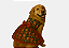 Vestido Pet para Cachorro Ursinho Natal 3D Golden Retrivier Gaby Moda Pet - Imagem 1