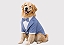 ROUPA TERNO PET PERSONALIZADA FESTA CASAMENTO AZUL MACHO GOLDEN RETRIVIER - Imagem 1