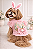 CAMISETA PET PÁSCOA ROSA GABY MODA PET - Imagem 2