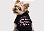 CAMISETA PET VERÃO PERSONALIZADA PRETA SOU DA MAMÃE - Imagem 1