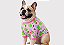 Roupa para Cachorro Bulldogue Francês Inverno Plush Joaninha Rosa Suéter Pet Macio e Quentinho Gaby Moda Pet - Imagem 1