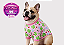 Roupa para Cachorro Bulldogue Francês Inverno Plush Joaninha Rosa Suéter Pet Macio e Quentinho Gaby Moda Pet - Imagem 3