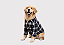 Camisa Pet Xadrez Preta Manga Longa Gaby Moda Pet Porte Médio e Grande + Mimo Surpresa - Imagem 1