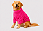 Roupa Fleece Rosa Pink Premium para Cães de Grande Porte Golden Retrivier - Imagem 1