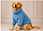 Roupa Fleece Azul Premium para Cães de Grande Porte Golden Retrivier - Imagem 2