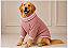 Roupa Suéter Tricô Premium Rose para Cães de Grande Porte Golden Retrivier - Imagem 2