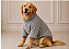 Roupa Suéter Tricô Premium Cinza para Cães de Grande Porte Golden Retrivier - Imagem 2
