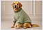 Roupa Suéter Tricô Premium Verde para Cães de Grande Porte Golden Retrivier - Imagem 2