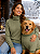 Coleção Tal Mãe Tal Pet | Blusa Feminina Tricô Verde Premium - Imagem 2