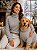 Coleção Tal Mãe Tal Pet | Blusa Feminina Tricô Cinza Premium - Imagem 2