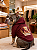 Blusa de Frio para Cachorro Moletom para Pitbull e American Bully Ursinho com Capuz Bordô| Moletom Vinho - Imagem 2