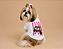 Camisetas T-Shirt para Pets em Algodão – Personalizadas com Estampas de Raças Iasha Apso - Imagem 1