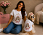 Camisetas T-Shirt Renda para Pets em Algodão – Personalizadas com Estampas de Raças Shitzhu - Imagem 2