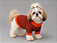 Roupa de Inverno para Cachorro Tricõ | Casaco Pet | Luxo Terracota Portes Pequenos - Imagem 1