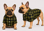 Camisa Pet Alfaiataria Verde Militar Premium Gaby Moda Pet - Imagem 1