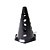 Cone com Furo Preto para Treino Funcional - Imagem 1