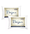 Kit 02 Travesseiros Bonjour Fibra Siliconizada Microfibra 70x50 - Ortobom - Imagem 1