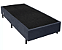 Base Cama Box Solteiro Suede 88x188 Cinza - Imagem 2
