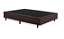 Base Cama Box Casal Suede 138x188 Marrom - Imagem 2