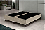 Base Cama Box Bipartido Queen Size Suede Bege 158x198 - Imagem 2
