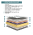 Colchão Espuma Maze Ecoflex Casal 138x188x31cm Boucle Bege - Imagem 5