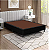 Base Box Casal Sommier Ortobom Preto 138x188x30 - Imagem 2