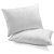 Kit 2 Travesseiros Casadinho 45x65 Fibra Macio Branco Ortobom - Imagem 2