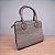 Bolsa Viena Croco Taupe - Imagem 1