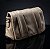 Bolsa Nude Pleat Clutch - Imagem 1