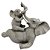 Escultura Elefante Mãe e Filho - Imagem 2