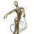 Estatueta Ginasta com Corda em Resina Dourada – Jemima Casa - Imagem 4